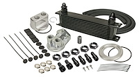 Engine Oil Cooler Kit HP Stacked Plate w/Spin-On Adapter