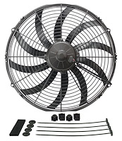 16" High-Output Extreme Ultra-Low Profile Waterproof/Dustproof Puller-Style Electric Fan 2024 CFM