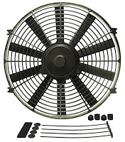 Straight Blade Electric Fan 14" Diameter