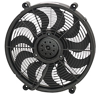 16917 17 in. High Output Single Radiator Pusher/Puller Fan with Standard Mount Kit