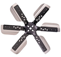 Heavy Duty Flex Fan Diameter: 19-1/4"