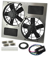 High-Output Dual Fan Assembly With PWM Controller