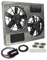 High-Output Dual Fan Assembly With PWM Controller