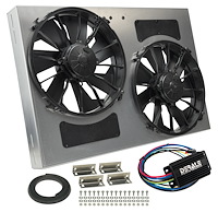 High-Output Dual Fan Assembly With PWM Controller