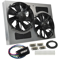High-Output Dual Fan Assembly With PWM Controller