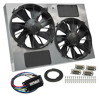 High-Output Dual Fan Assembly With PWM Controller