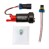 High Performance Electric Fuel Pump and Strainer Set [400 LPH, 500+ HP Rating]