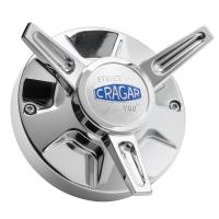 Wheel Center Cap 3-Bar Spinner and Lug Cover Cragar Street Pro Wheels 15/17" Screw-on