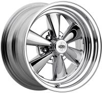 61C Series S/S 6 Spoke Chrome Wheel Size: 17" x 7"