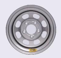 50 Series 15" x 7" Silver Roll-Formed Race Wheel