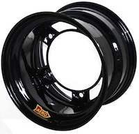 58 Series 15" x 8" Black Roll-Formed Race Wheel