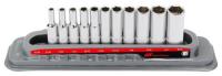 11-Piece 1/4 in. Drive Deep SAE Socket Set