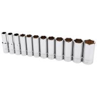 12-Piece 1/2 in. Drive Deep Metric Socket Set
