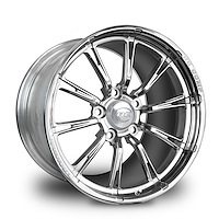 CFP22CAQ-03P StreetFighter Hammer Front Wheel [Size: 17" x 5"] Polished Finish