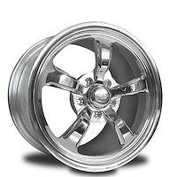 CFQ42C1Q-10P StreetFighter Retro Front Wheel [Size: 17" x 7"] Polished Finish