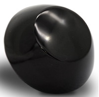 CS-CAP03A Wheel Center Cap [Spindle Mount, Black Anodized]