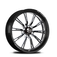 CS53511-06E Hammer-S Eclipse Front Wheel [Size: 15" x 3.50"] Black Anodized w/ Machined Accents