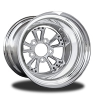CSG855P-01P Torx Polished Non-Beadlock Rear Wheel [Size: 15" x 13"] Polished w/ Polished Barrel