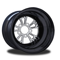 CSL601B-01P Torx Polished Non-Beadlock Rear Wheel [Size: 16" x 15"] Polished w/ Black Barrel