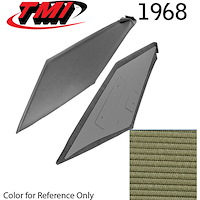 20-8068-979 IVY GOLD - 1968 COUPE SAIL PANELS 1 PAIR COMPLETE READY TO INSTALL