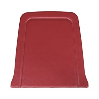10-7415-2920 DARK RED - 67 STANDARD UPHOLSTERY MUSTANG COUPE CONVERTIBLE & 2+2 FASTBACK BACK VIEW