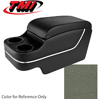 25-8011-3603 MEDIUM GREEN - DELUXE CAMARO CONSOLE SOLID COLOR WITH CHROME ACCENT TRIM