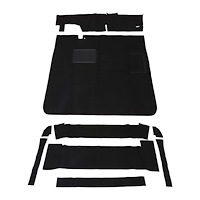 34-f71001-301 Premium Carpet Kit, 34-F710011953-1956 Ford Truck, Black Loop Carpet