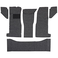 34-F83006-607 Premium Carpet Kit,  1967-1972 Chevy/GMC Truck Standard cab, Charcoal Loop Floor Mats