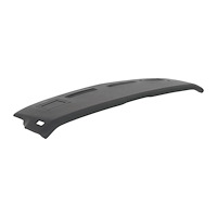 26-81500-2295-BKS Dash Pad Sport Pattern 1982-1992 Chevy Camaro Coupe/T-Top, Black Madrid Vinyl W/Black Stitch