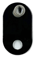 1005-1SB Spohn 1005-1SB Torque Arm Rotator Plate for Thrustator Rotator [Gloss Black]