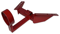 200XM-FLR 200-4R Trans Crossmember, DS Loop, 1982-1992 F-Body Camaro & Firebird [Red]