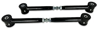 204B Adjustable Rear Lower Control Arms w/ Poly Bushings, 1982-2002 GM F-Body [Black]