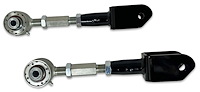 615-4130B Adjustable Rear Upper Control Arms w/ Del-Sphere Joints, 1973-1988 GM A/G-Body [Black]