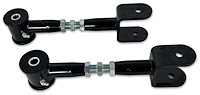 634-ELB Adjustable Rear Upper Control Arms w/ Poly Bushings, XL, 1971-1996 GM B-Body [Black]