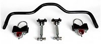 920-325B Pro-Series Rear Anti-Roll Drag Sway Bar, Fits 3.25 in. Axle Tubes, 1978-1988 GM G-Body, Gloss Black