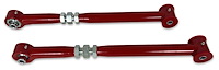 GMSUV-207R Adjustable Rear Lower Control Arms, Del-Sphere & Poly Bushing, 2000-2020 GM SUV [Red]