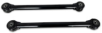 GMSUV-208B Tubular Rear Lower Control Arms w/ Rubber Bushings, 2000-2020 GM SUV [Black]