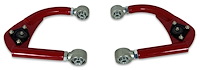 743-DSR-K6462 Tubular Front Upper A-Arms w/ Pivot Joints, 1993-2002 GM F-Body [Bright Red]