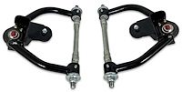 755-DELB-K5208 Tubular Front Upper A-Arms w/ Delrin Bushings, GM G-Body & S-10 [Gloss Black]