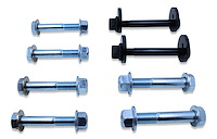 D94-99-CAM-980-981 Complete Front Control Arms Cam Bolts & Mounting Hardware, 1994-1999 Dodge Ram
