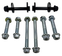 D03-09-CAM-980-981 Complete Front Control Arms Cam Bolts & Mounting Hardware, 2003-2009 Dodge Ram