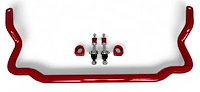 923T-FRONT-SELR 1.375 in. Tubular Front Sway Bar, Spherical End Links, 1982-1992 GM F-Body [Red]