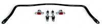 923-REAR-SELB 1.00 in. Solid Rear Sway Bar, Spherical End Links, 1982-2002 GM F-Body [Gloss Black]