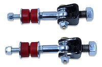 SEL-19-406 Spherical Sway Bar End Links Fits Select 1967-2002 GM Models [Red Bushings]