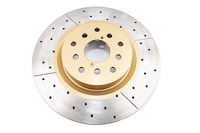 Street Series Drilled/Slotted Brake Disc, 05-08 Legacy GT