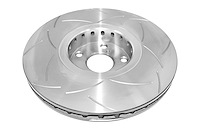Street Series T2 Slot Brake Disc, 07-10 Lexus IS350