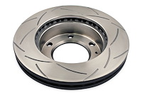 Street Series T2 Slot Brake Disc, 06+ MX-5 Miata
