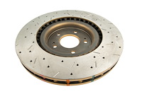 4000 Series Drilled/Slotted Brake Disc, 08+ EVO X