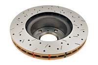 4000 Series Drilled/Slotted Brake Disc, 04-12 Subaru STi/2017 BRZ w/Perf. Pkg. 10 Stud Hole