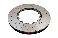 5000 Series Drilled/Slotted Brake Disc Ring, 09+ Nissan GTR R-35